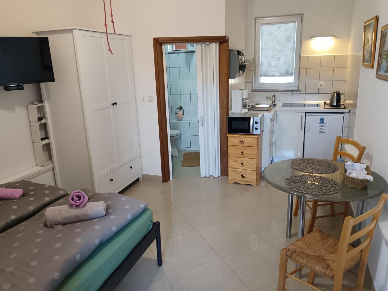 Studio Apartment In Biograd Na Moru With Terrace, Air Conditioning, Wi-Fi Exterior foto